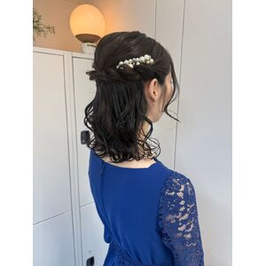 ハーフアップスタイル（梶原）